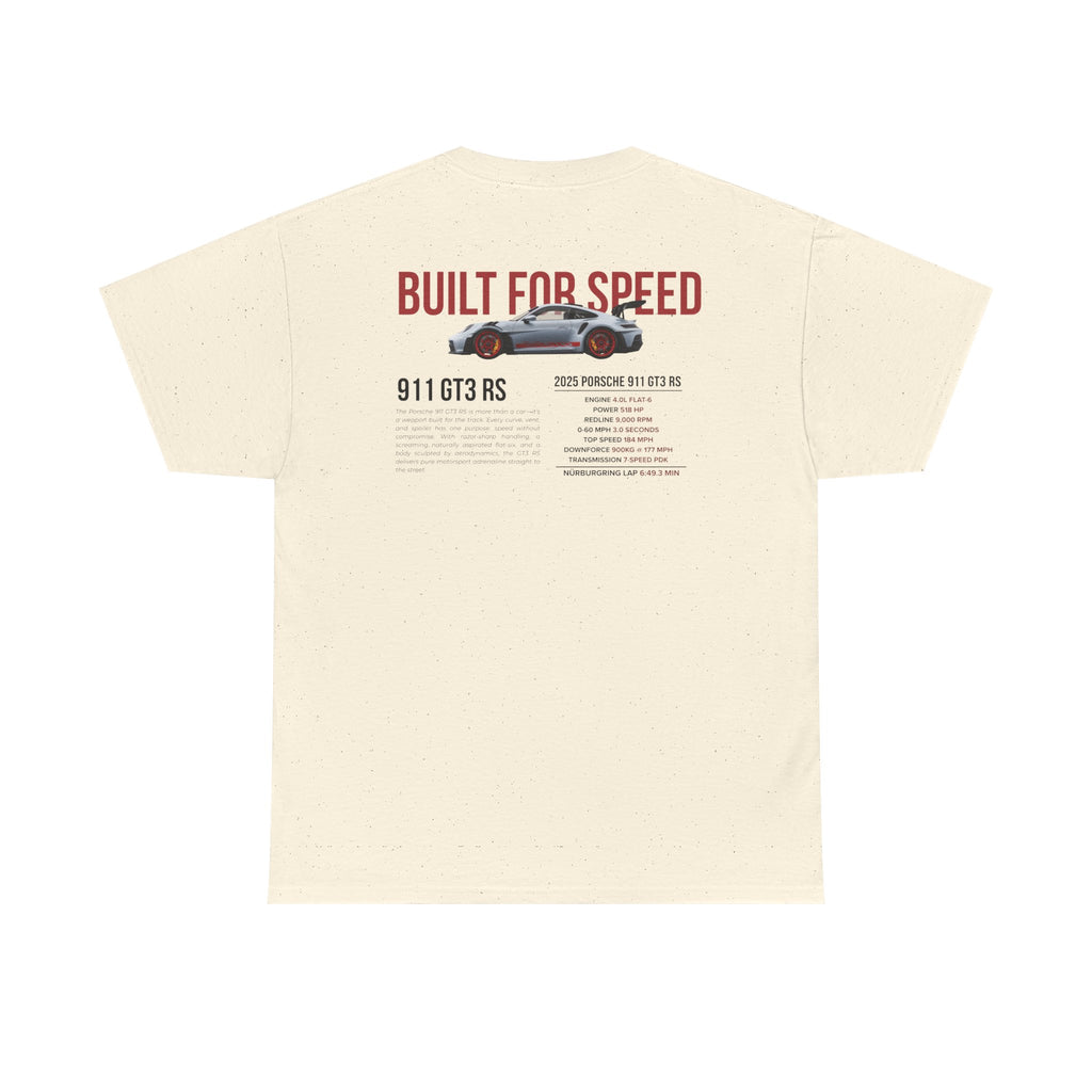 911 GT3 RS Graphic Tee, Unisex
