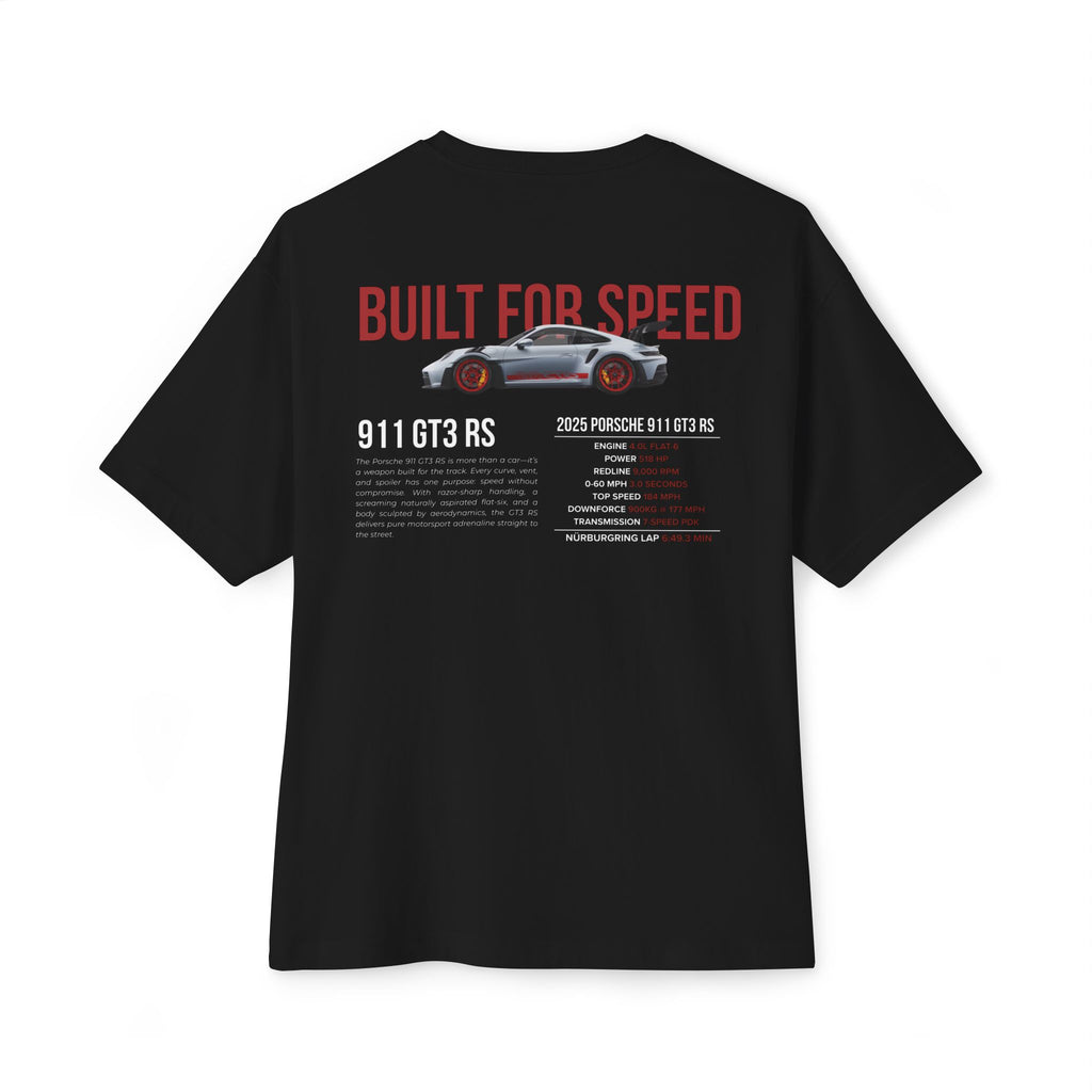 Porsche 911 GT3 RS Oversized Tee, Unisex