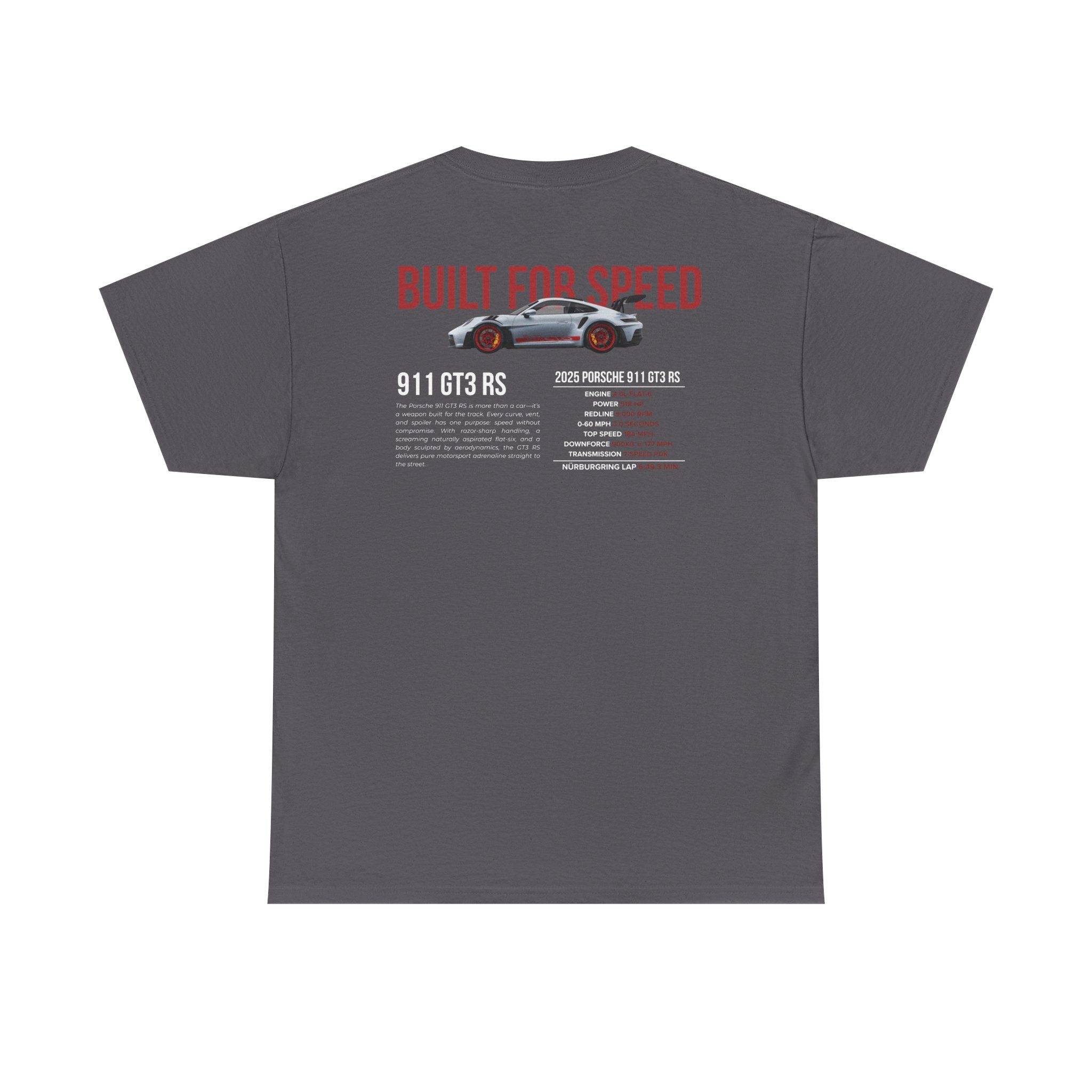 911 GT3 RS Graphic Tee, Unisex