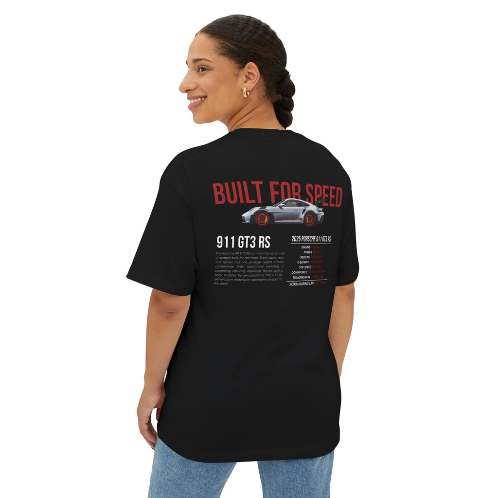 Porsche 911 GT3 RS Oversized Tee, Unisex
