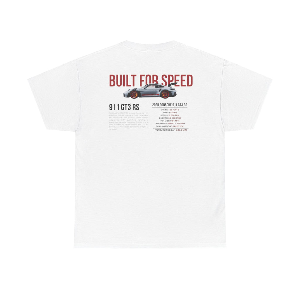 911 GT3 RS Graphic Tee, Unisex